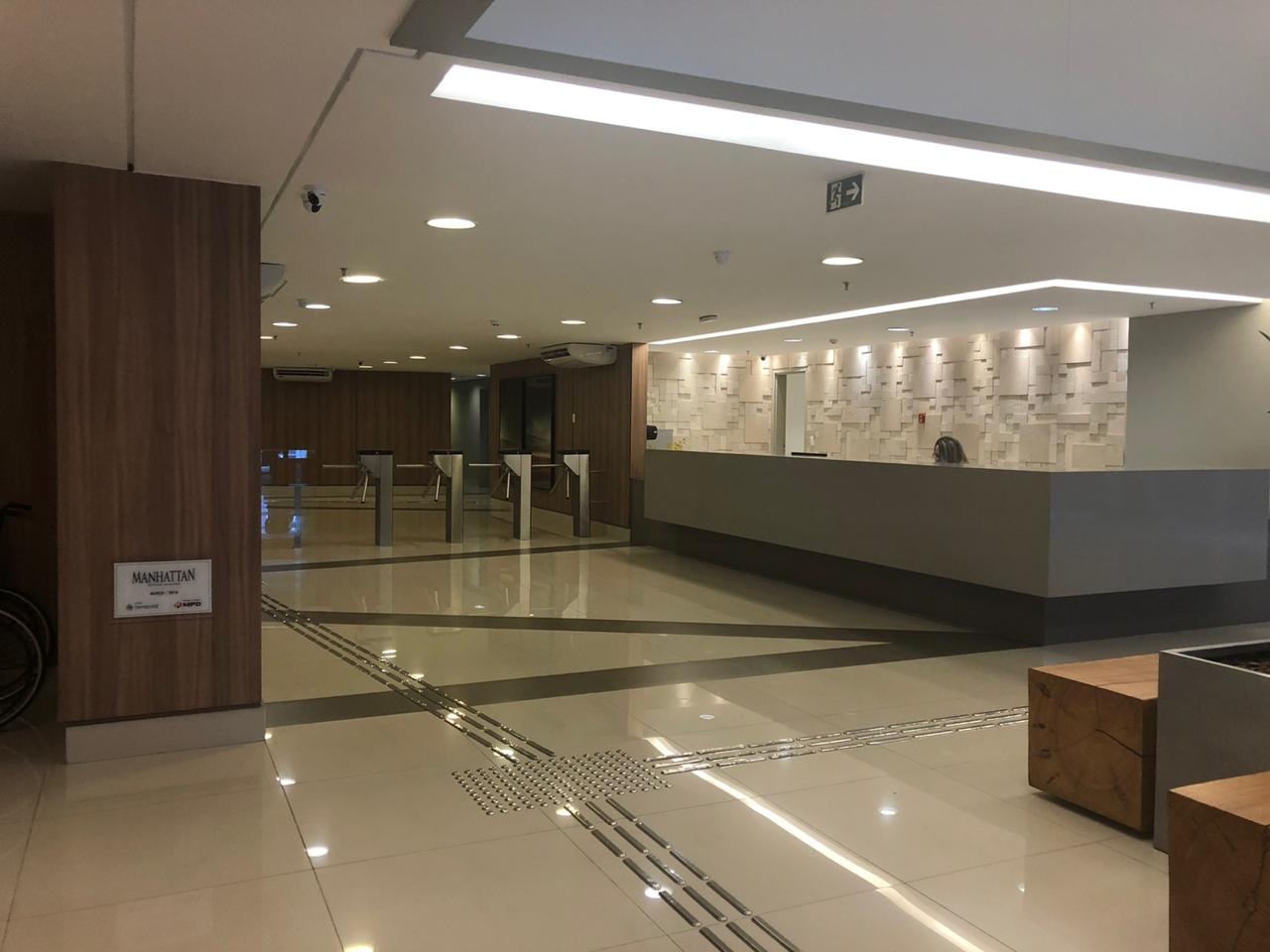 Recepção do prédio